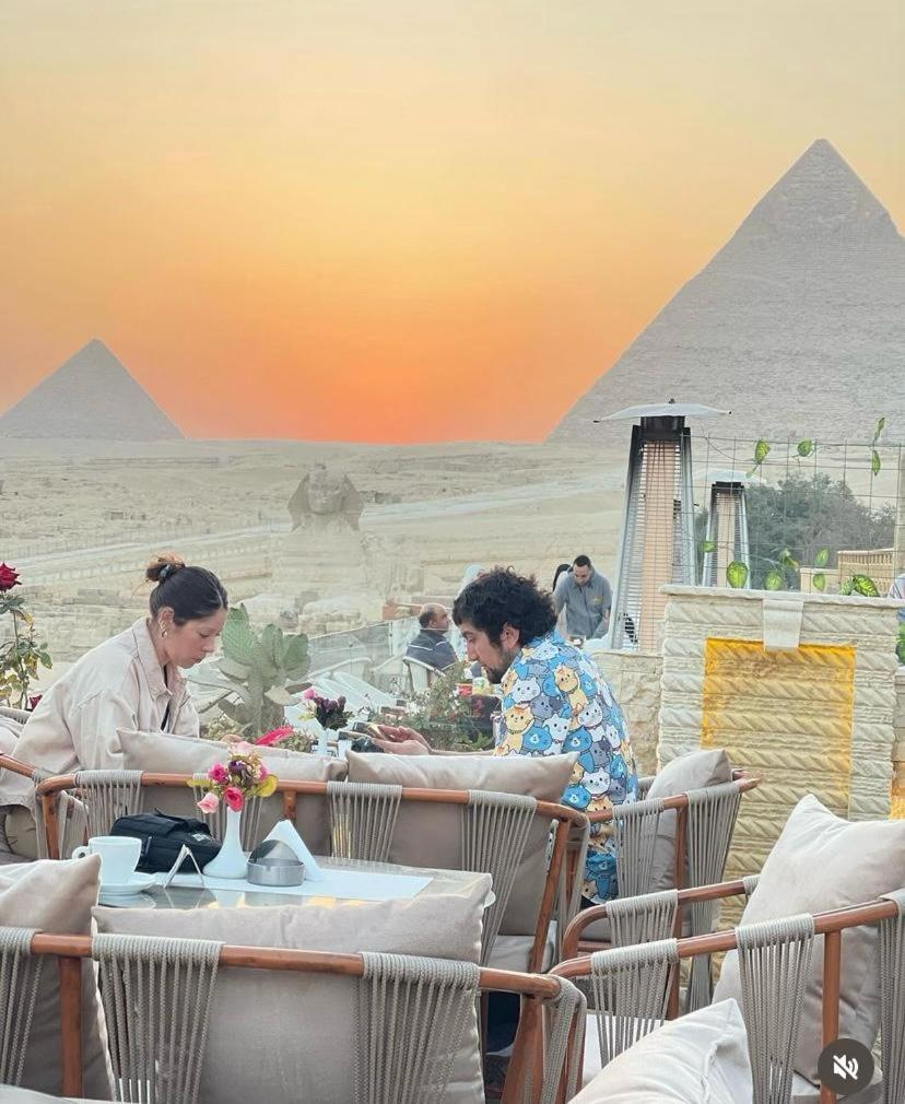 Queen Cleopatra Pyramids View Kafrat al Jabal Ngoại thất bức ảnh
