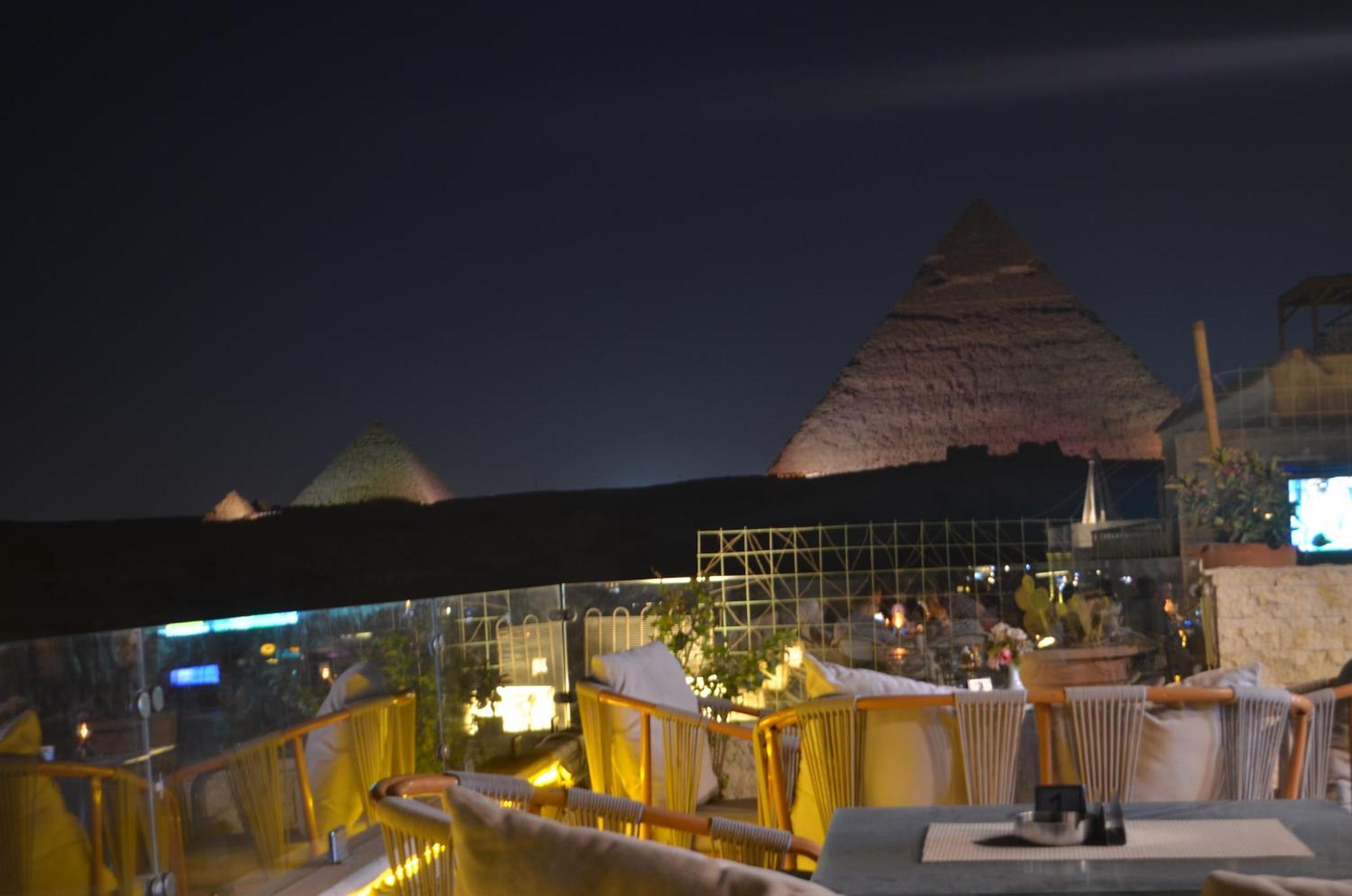 Queen Cleopatra Pyramids View Kafrat al Jabal Ngoại thất bức ảnh